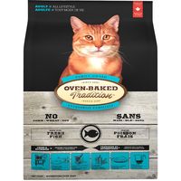 Kompletní pečené krmivo pro dospělé kočky. Receptura s rybím masem - 42%.